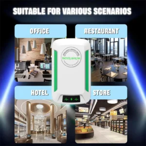 Pro Power Save Electricity Energy Saver 90V-250V Home Office Electricity Saving Box US/EU/UK Plug Stable Voltage Power Saver