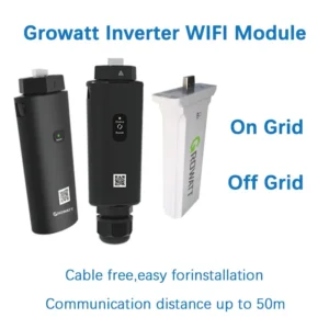 Growat Off-Grid On Grid Solar Inverter Controller WiFi Module Wireless Monitoring Module for Inverter in Solar Energy System